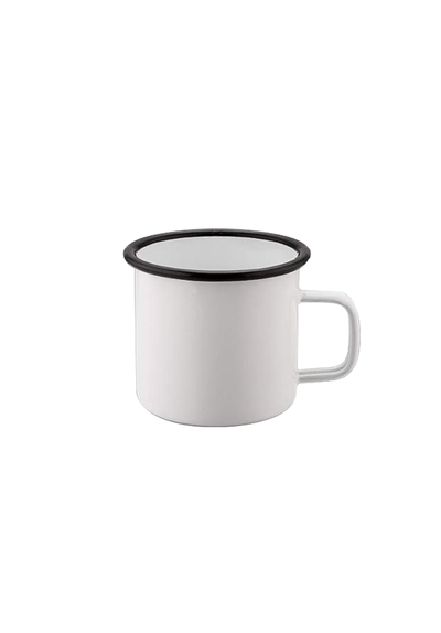 Enamel coffee mug