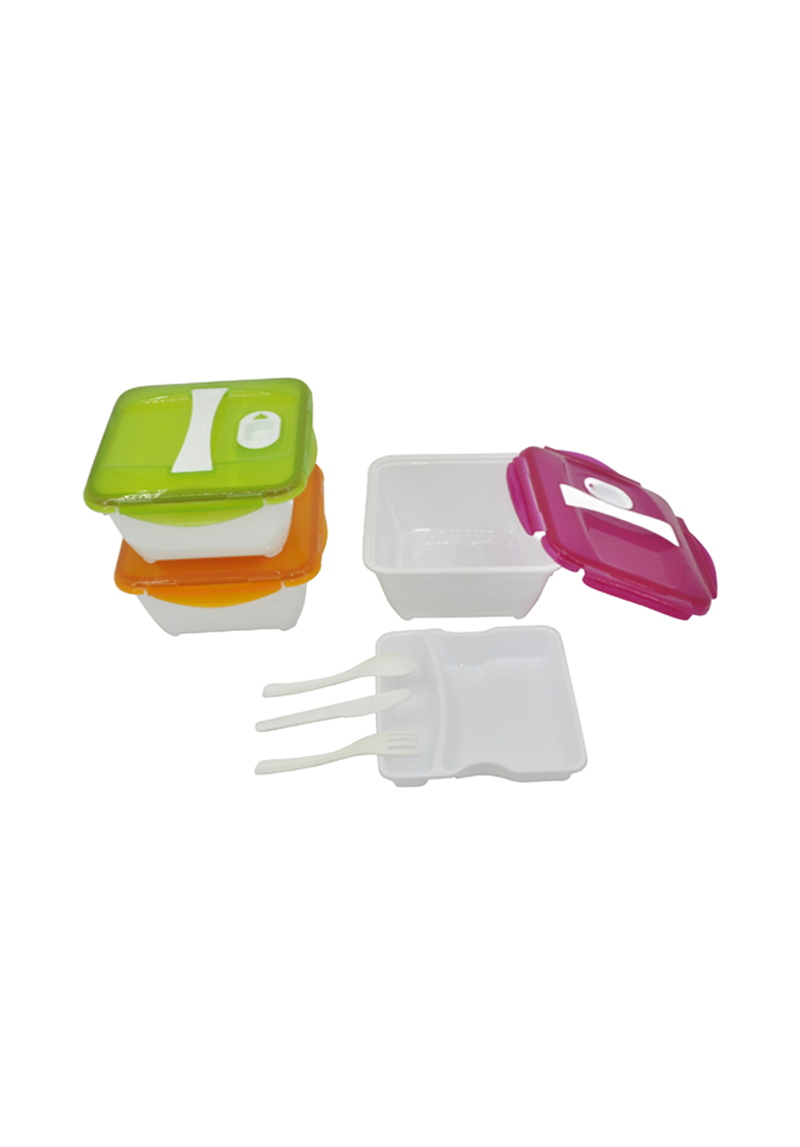 Recycled Lunch Box With Utensil