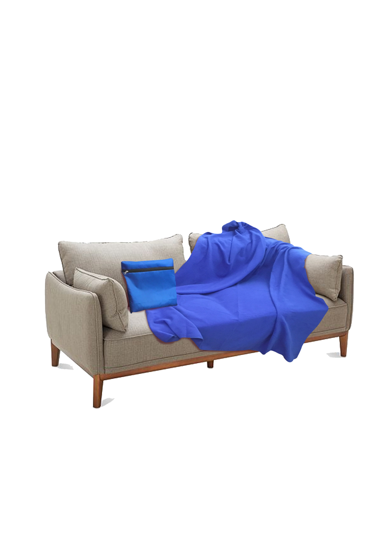 4-in-1 Recycled Fleece Blanket for WORK or at HOME