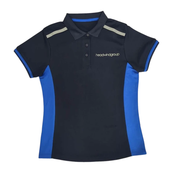 Polos & tees — a real sample off our apparel lines