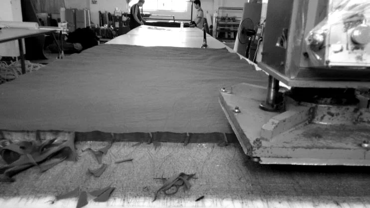 Cutting station on one of our production floors