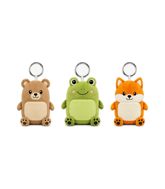 Three custom plush characters made on our China and Vietnam lines
