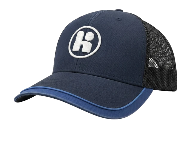 Patchwork decoration on a Headwind cap