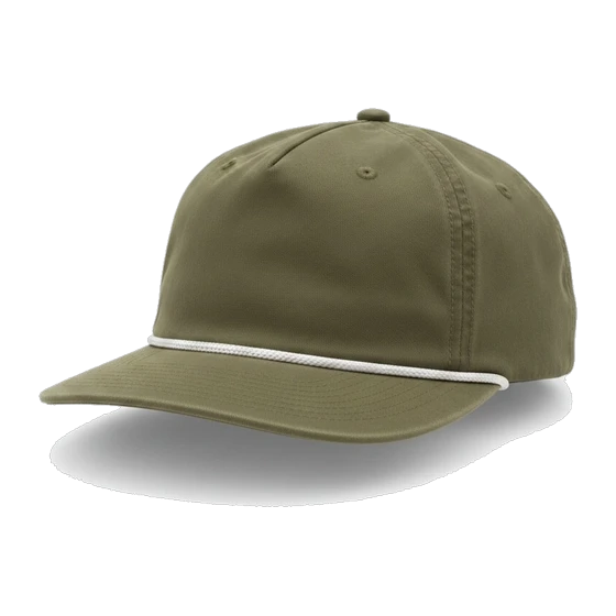Surf Rope Cap — Polyester with contrast rope.