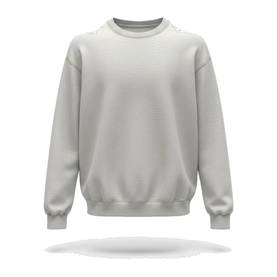 Relax Crew — 280 gsm cotton-rich fleece.